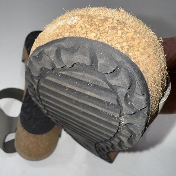 Birkenstock Papillo Gorpcore Wedge Sandal Sandcastle Nubuck Leather 40 - Picture 14 of 15